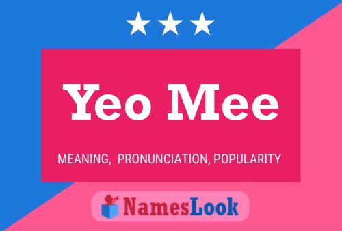 ملصق اسم Yeo Mee