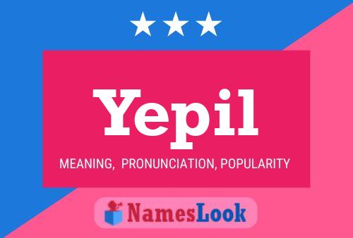 ملصق اسم Yepil