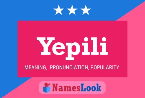 ملصق اسم Yepili