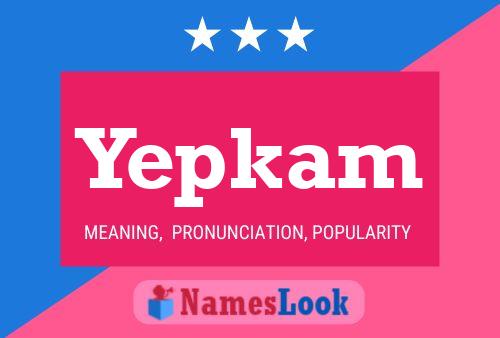 ملصق اسم Yepkam