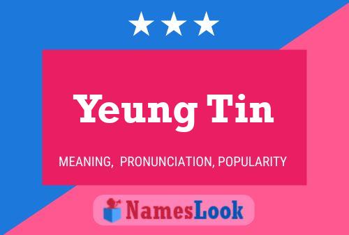 ملصق اسم Yeung Tin