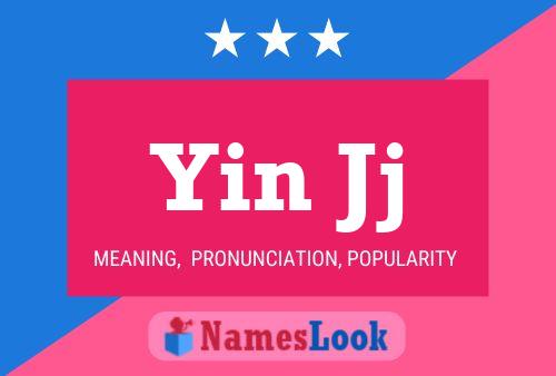 ملصق اسم Yin Jj