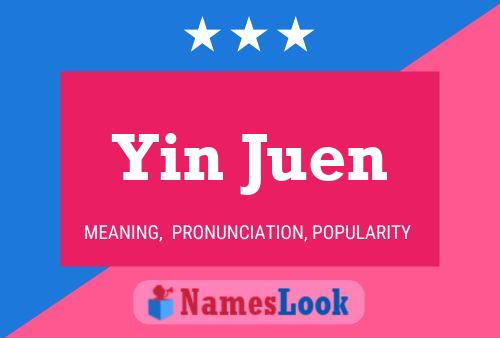 ملصق اسم Yin Juen