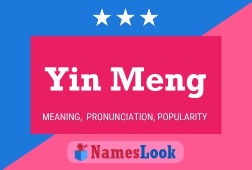 ملصق اسم Yin Meng