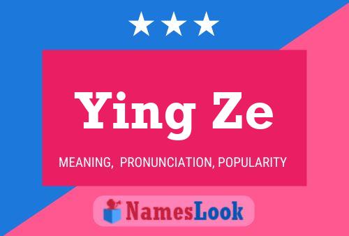 ملصق اسم Ying Ze