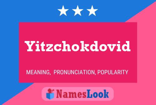 ملصق اسم Yitzchokdovid