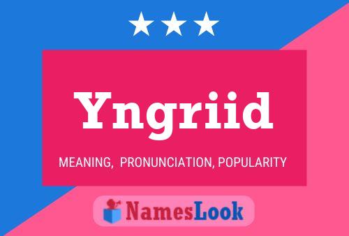 ملصق اسم Yngriid