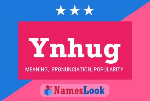 ملصق اسم Ynhug