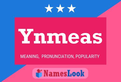 ملصق اسم Ynmeas