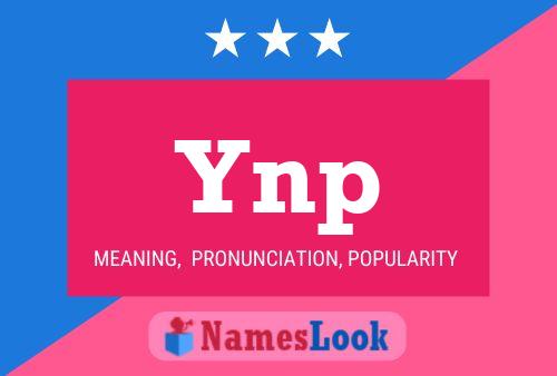 ملصق اسم Ynp