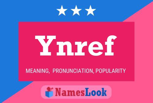 ملصق اسم Ynref