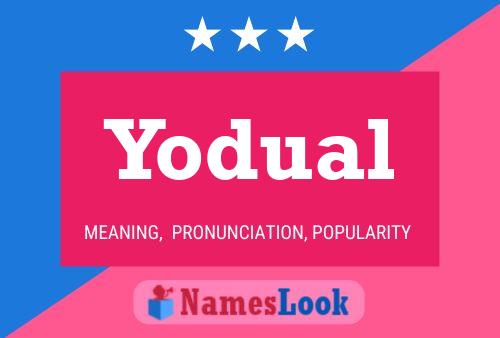 ملصق اسم Yodual