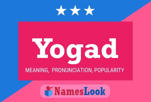 ملصق اسم Yogad