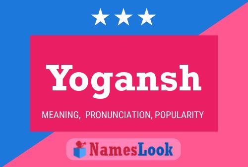 ملصق اسم Yogansh