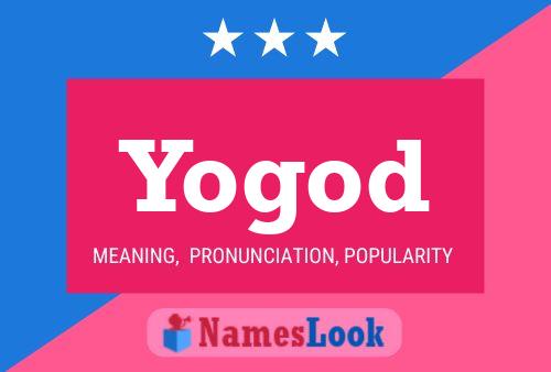 ملصق اسم Yogod