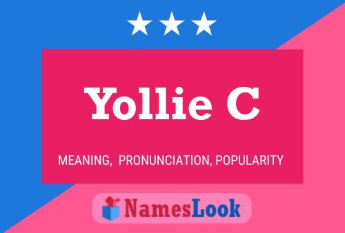 ملصق اسم Yollie C