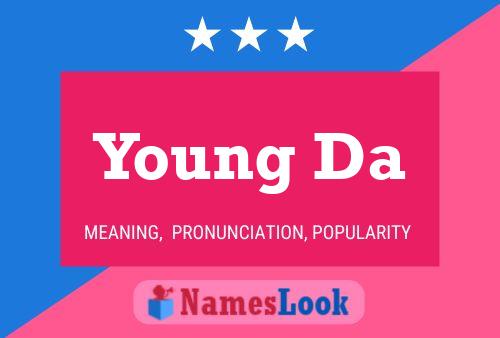 ملصق اسم Young Da