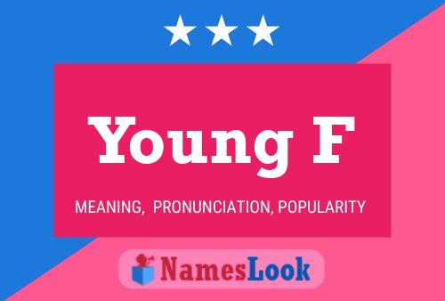 ملصق اسم Young F