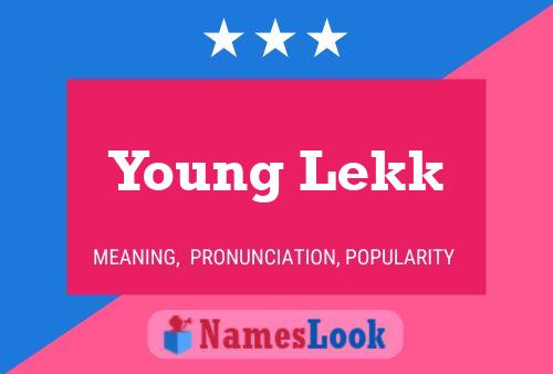 ملصق اسم Young Lekk