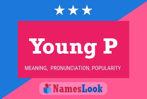 ملصق اسم Young P