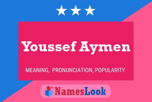 ملصق اسم Youssef Aymen