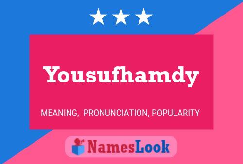 ملصق اسم Yousufhamdy