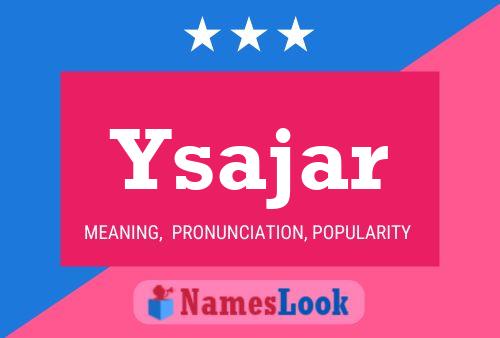 ملصق اسم Ysajar