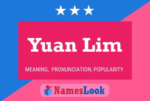 ملصق اسم Yuan Lim