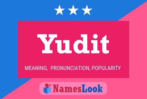 ملصق اسم Yudit