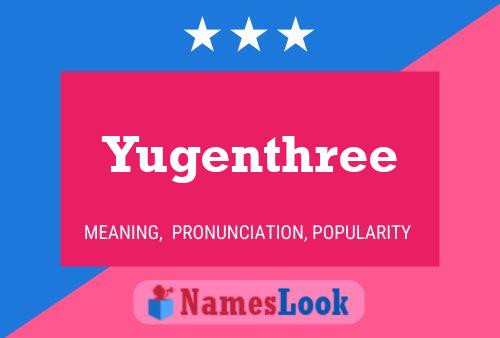 ملصق اسم Yugenthree