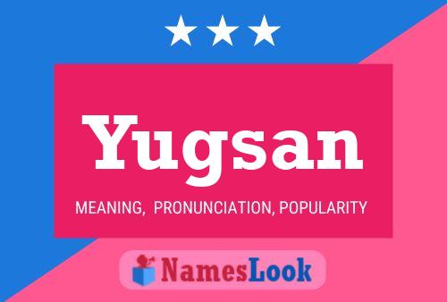 ملصق اسم Yugsan