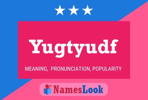 ملصق اسم Yugtyudf