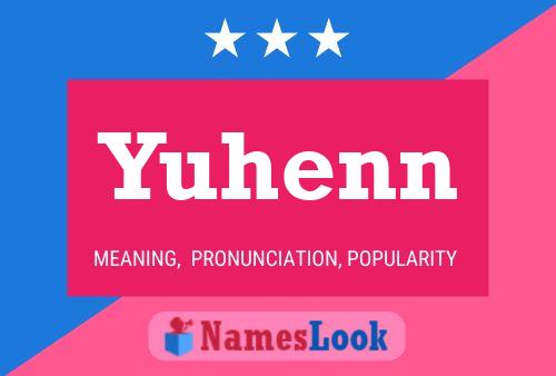 ملصق اسم Yuhenn