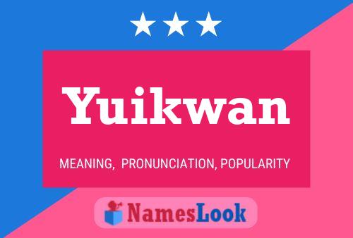 ملصق اسم Yuikwan