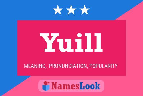 ملصق اسم Yuill