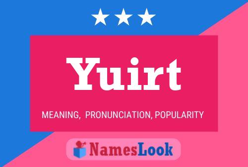 ملصق اسم Yuirt