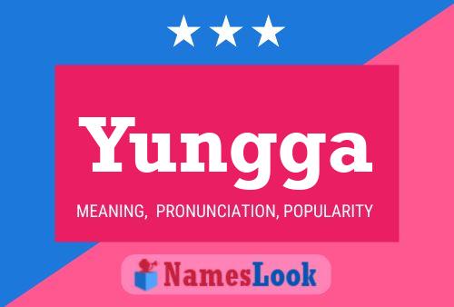 ملصق اسم Yungga