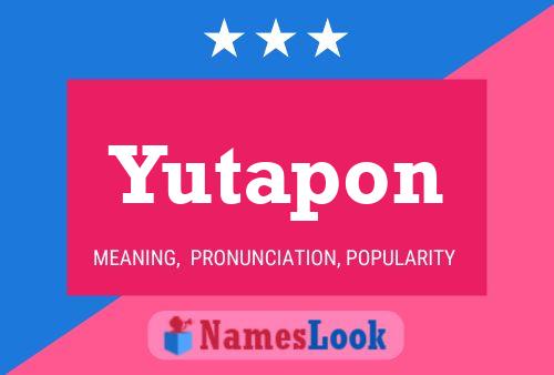 ملصق اسم Yutapon