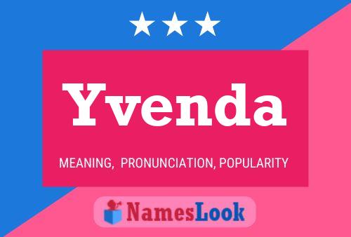 ملصق اسم Yvenda