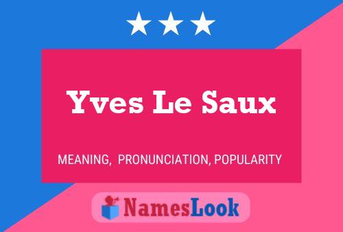 ملصق اسم Yves Le Saux