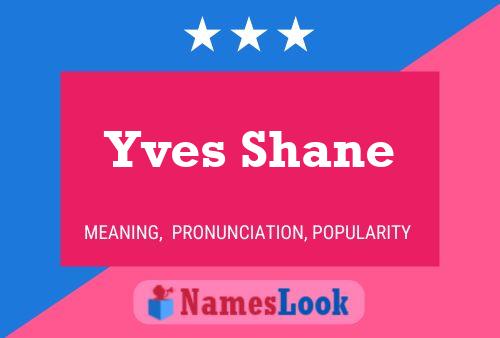 ملصق اسم Yves Shane