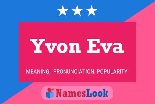 ملصق اسم Yvon Eva