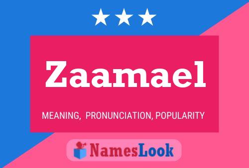 ملصق اسم Zaamael