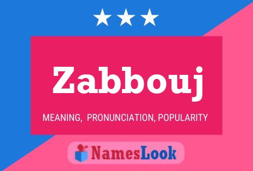 ملصق اسم Zabbouj