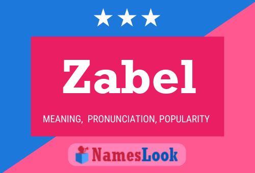 ملصق اسم Zabel