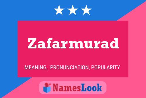 ملصق اسم Zafarmurad