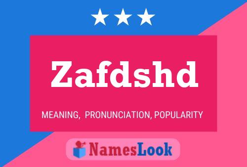 ملصق اسم Zafdshd