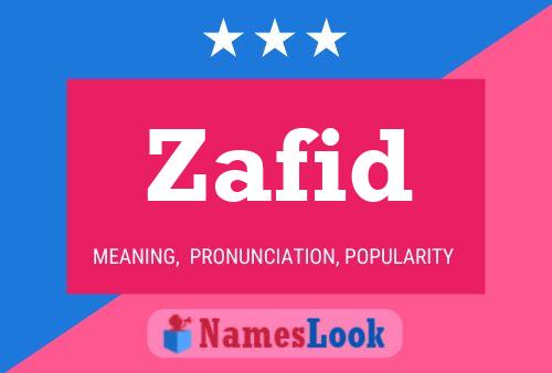 ملصق اسم Zafid