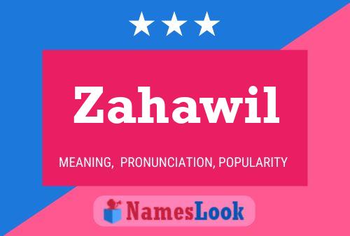 ملصق اسم Zahawil