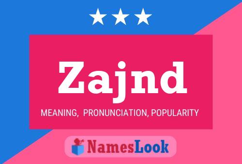 ملصق اسم Zajnd